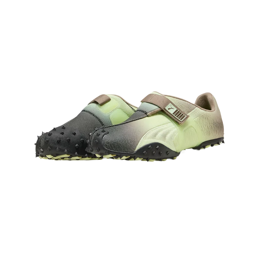 Green shoes