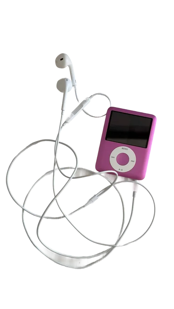 Pink music player