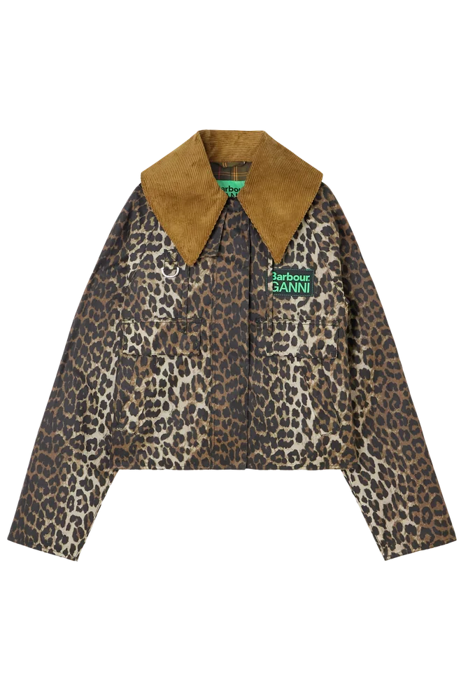 Leopard print jacket