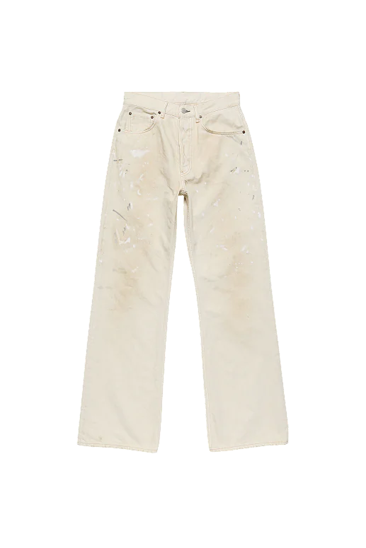 Cream trousers