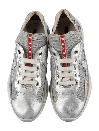 Silver shoes